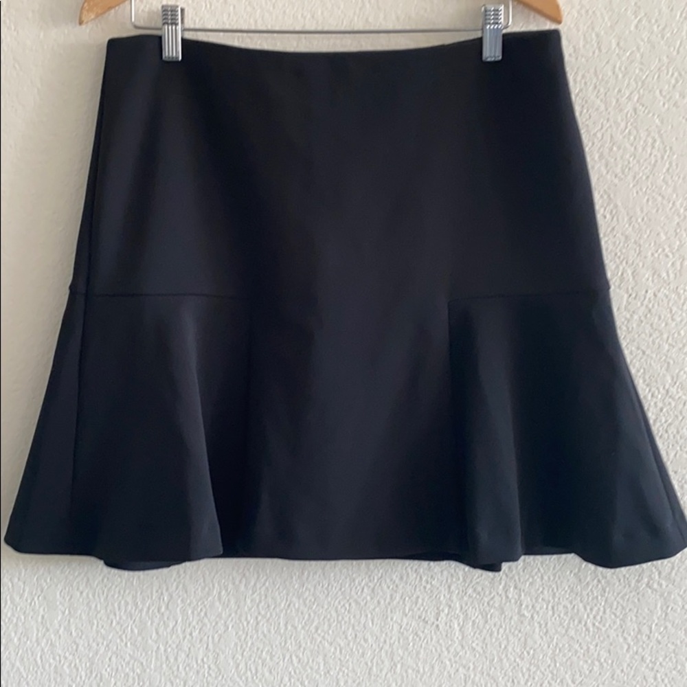 Ann Taylor flare mini skirt